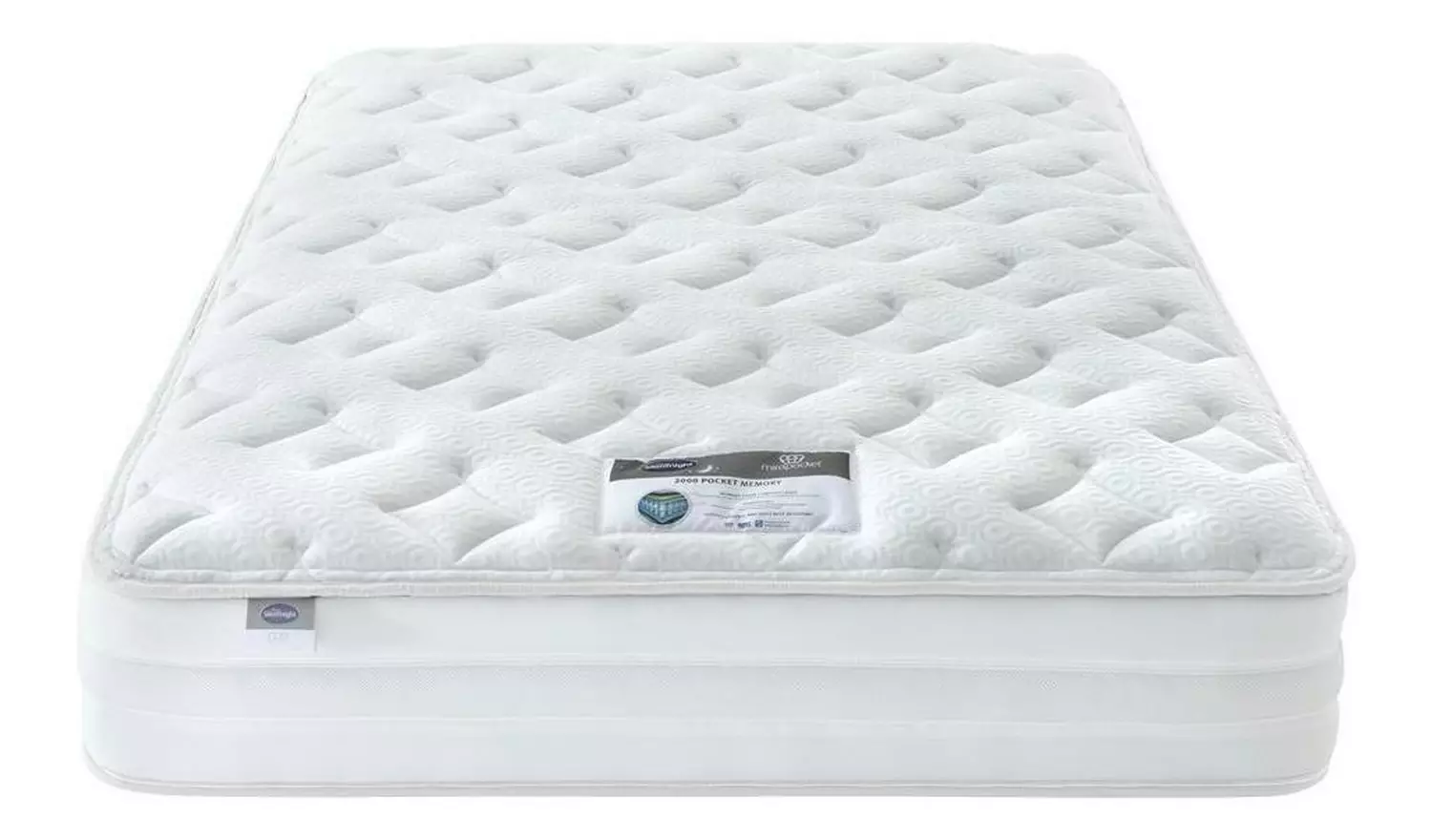 Silentnight Knightly 2000 Pocket Memory Mattress - Superking