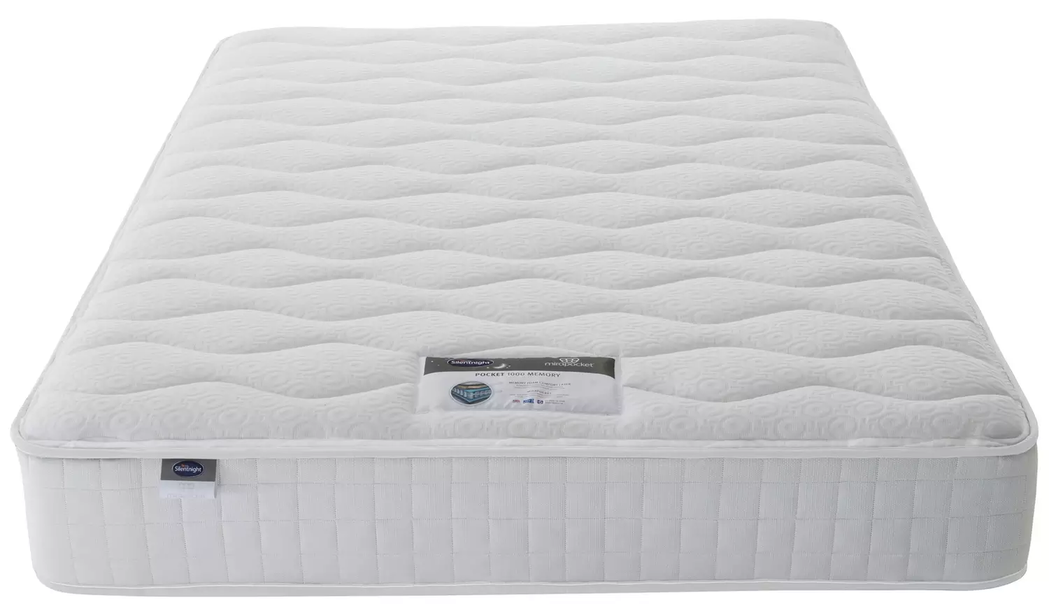Silentnight Marlow 1000 Pocket Memory Mattress - Double