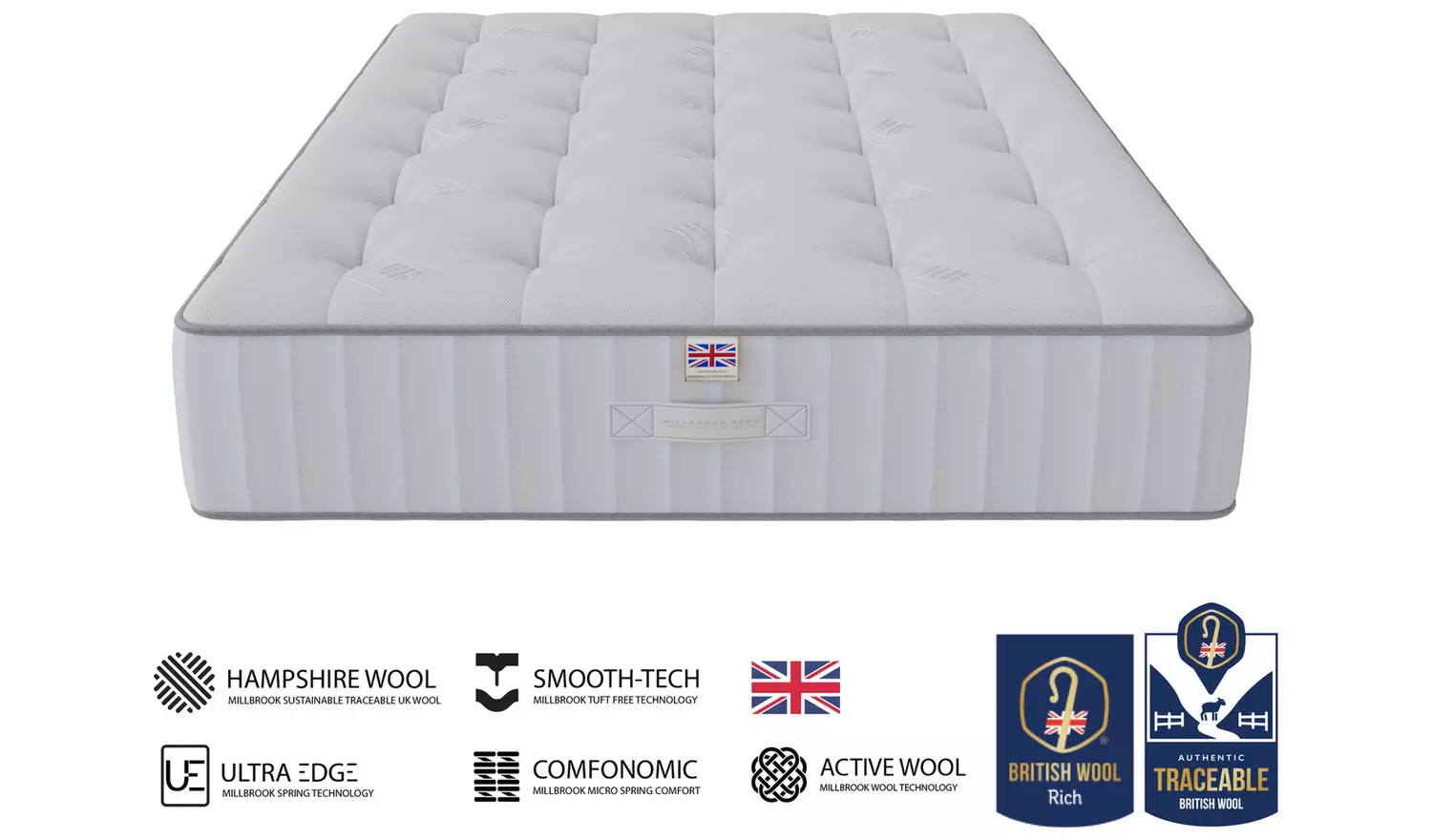 Millbrook Essence Ortho 1000 Pocket Mattress - Kingsize