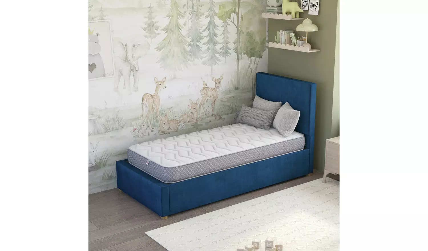 Aspire Kids Dual Layer Open Coil Mattress - Single