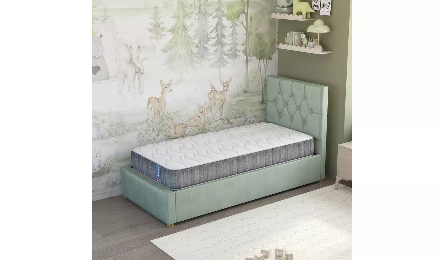 Aspire Kids Hybrid 1000 Pocket Sprung Mattress - Single