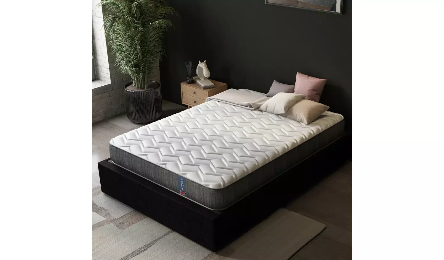 Aspire Adaptive Comfort 1000 Pocket Spring Mattress - Single