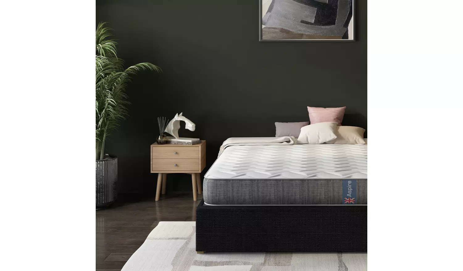 Aspire Adaptive Comfort 1000 Pocket Spring Mattress - Single