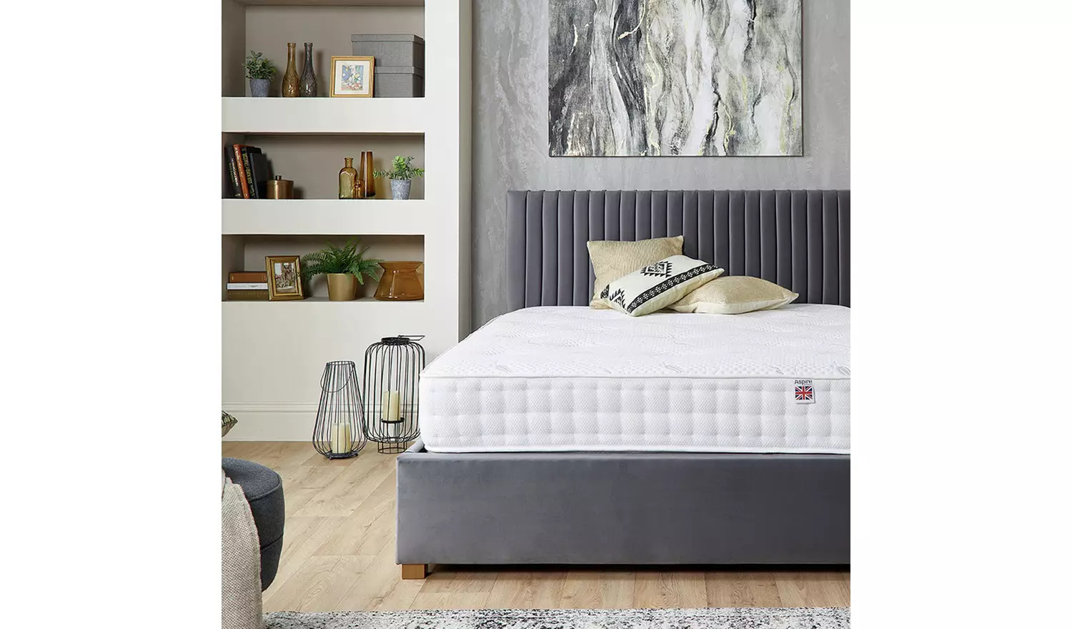 Aspire Cashmere 1000 Pocket Spring Mattress - Single