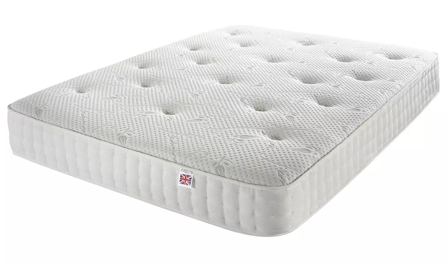 Aspire Cashmere 1000 Pocket Spring Mattress - Single