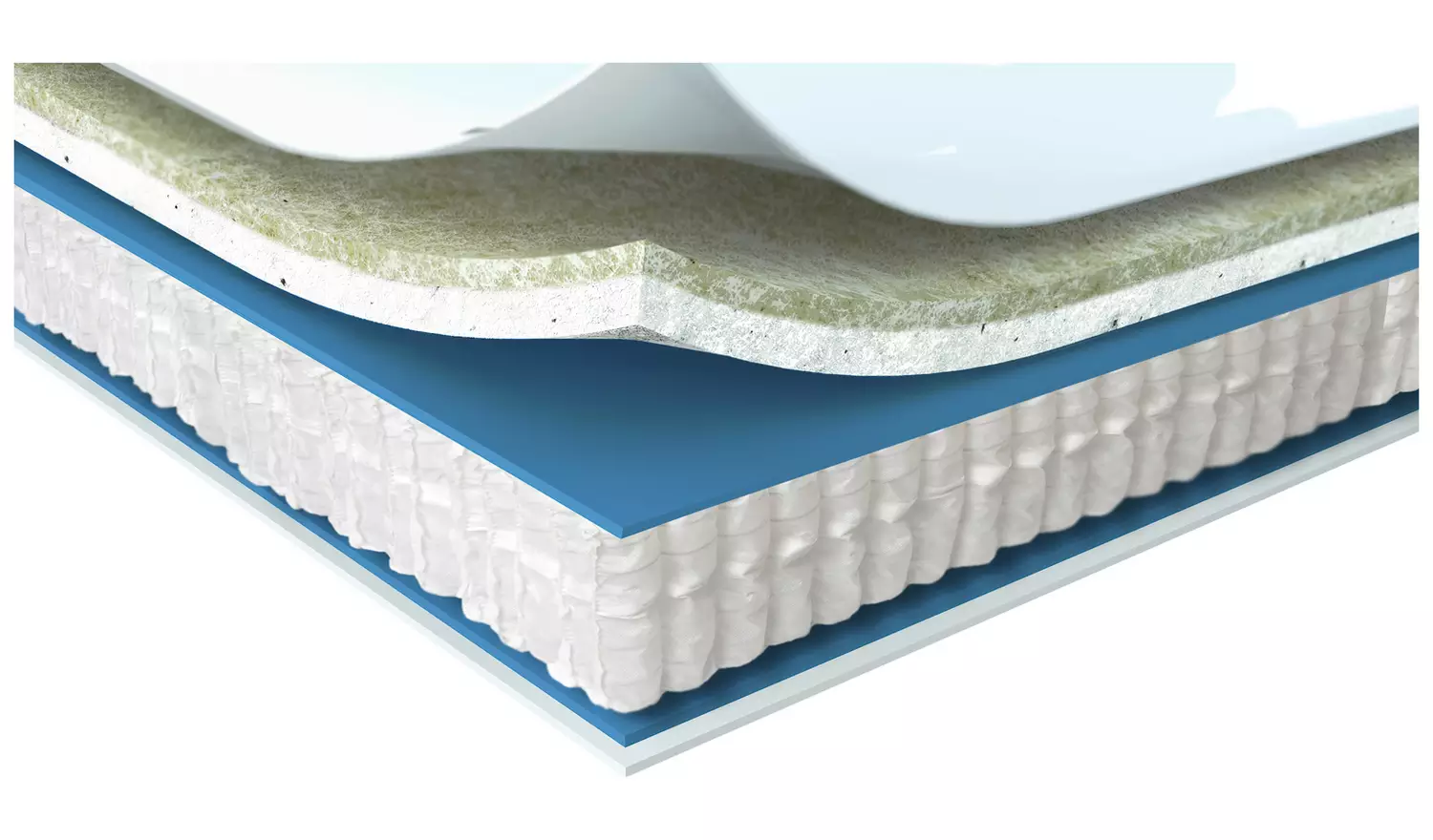 Argos Home Salisbury 1000 Pocket Natural Mattress - Kingsize