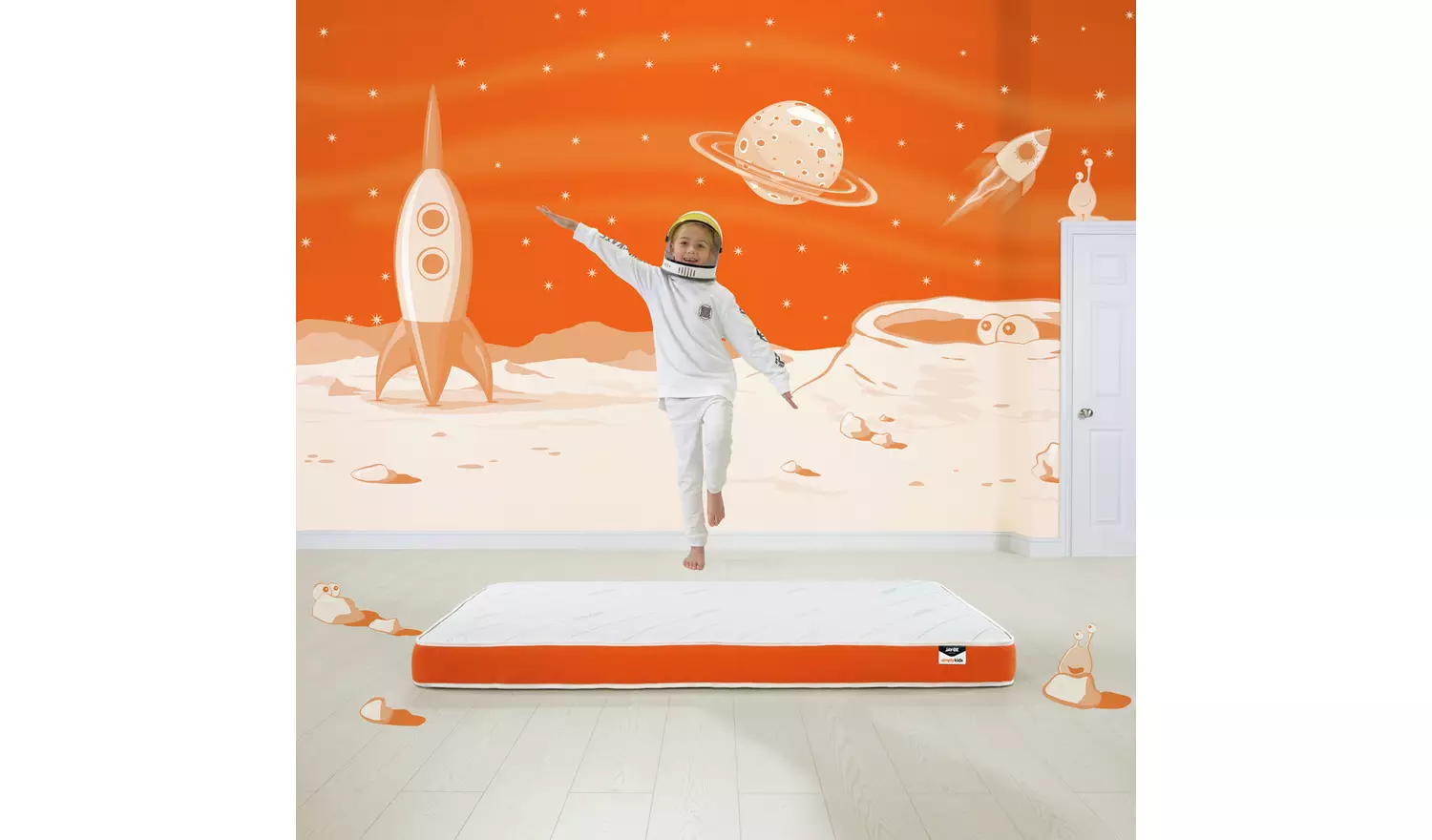 JAY-BE Open Coil Foam Free Kids Single Mattress