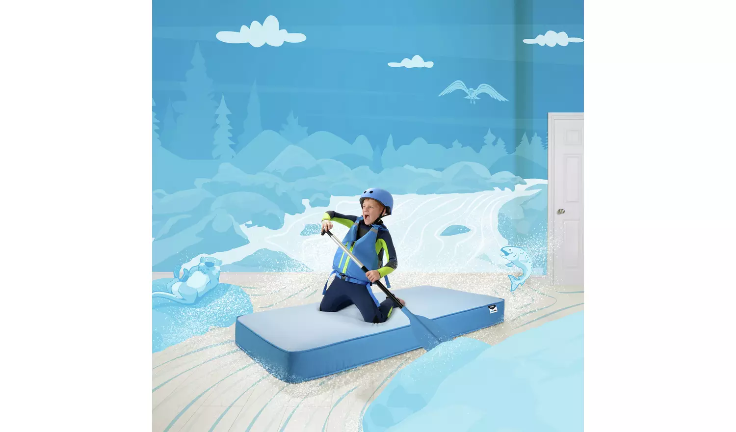 JAY-BE Open Coil Waterproof Kids Single Mattress