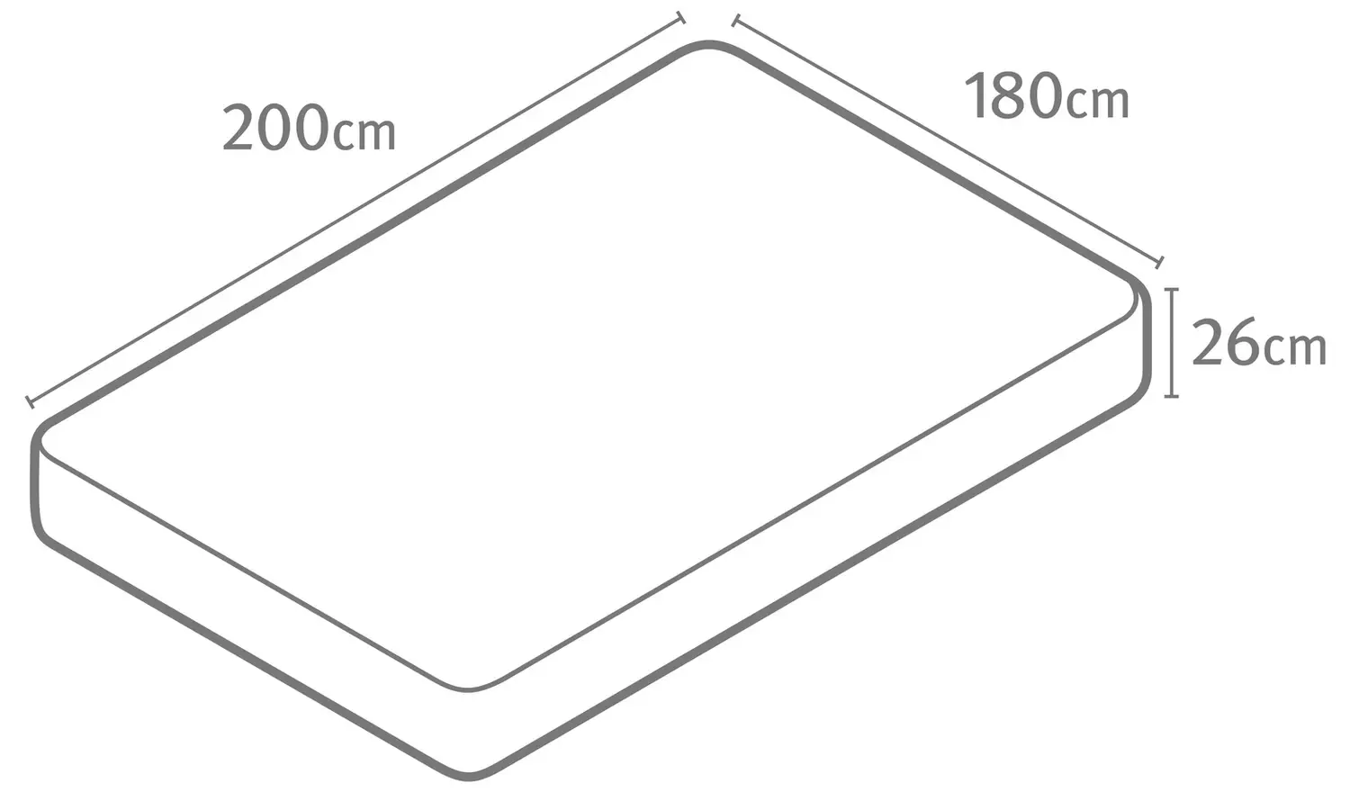 Silentnight Middleton 800 Pocket Comfort Mattress- Superking