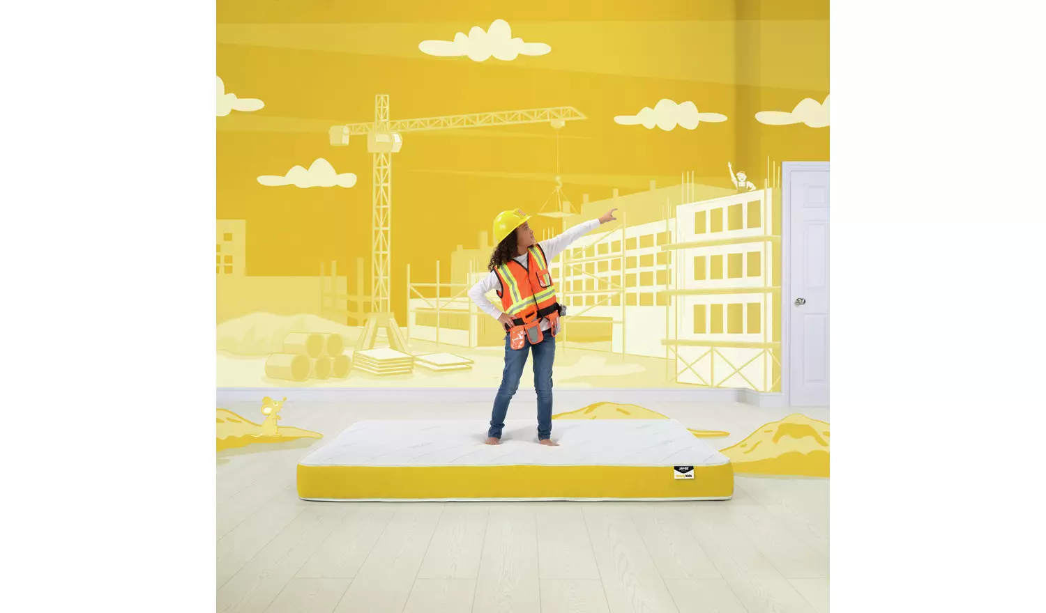 JAY-BE Pocket Sprung Kids Single Mattress