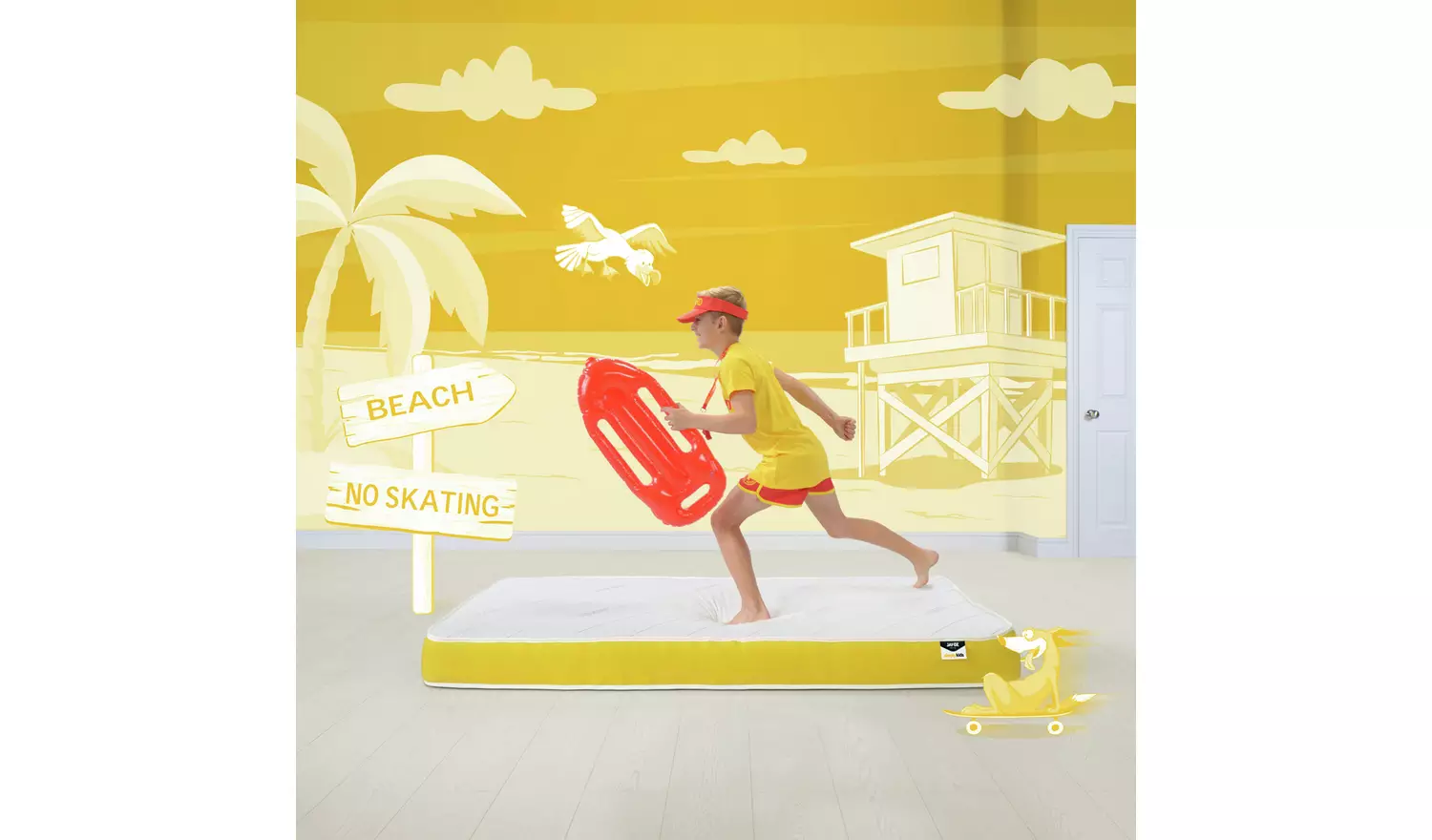 JAY-BE Pocket Sprung Kids Single Mattress