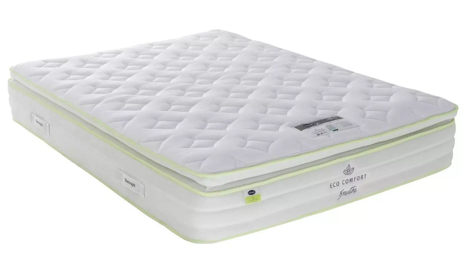 Eco Comfort Breathe 2000 Pillowtop Mattress - Double