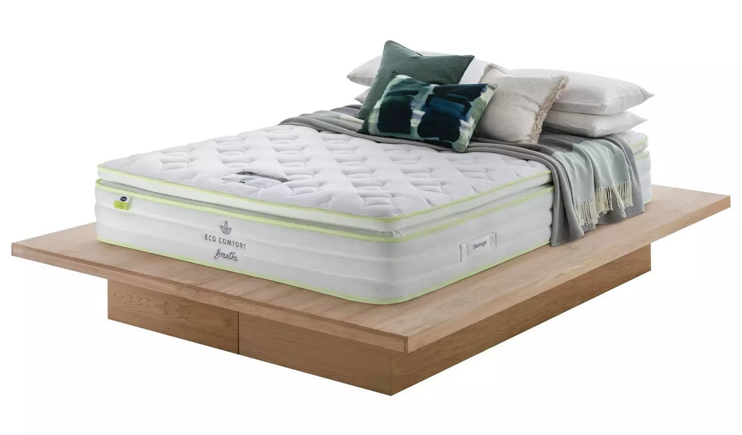 Eco Comfort Breathe 2000 Pillowtop Mattress - Double