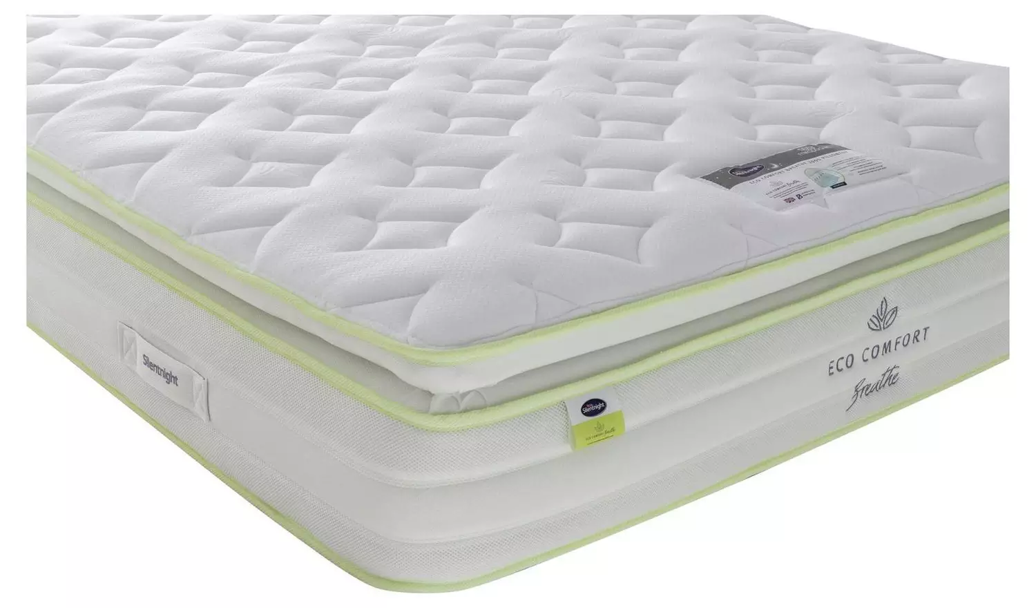 Eco Comfort Breathe 2000 Pillowtop Mattress - Kingsize