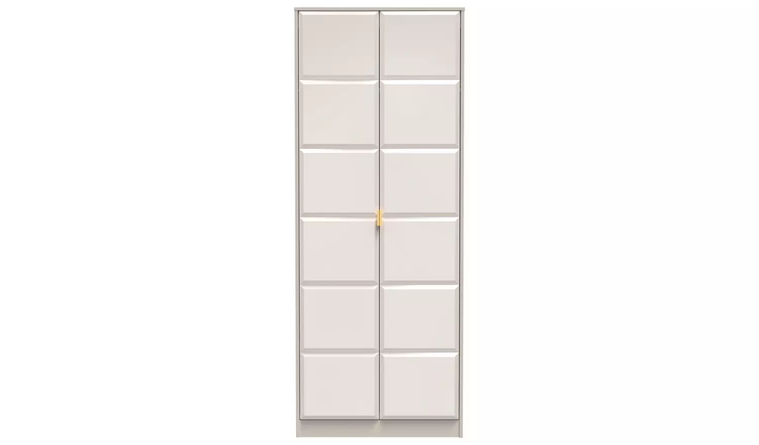 Livara Calvello 2 Door Wardrobe - Off White