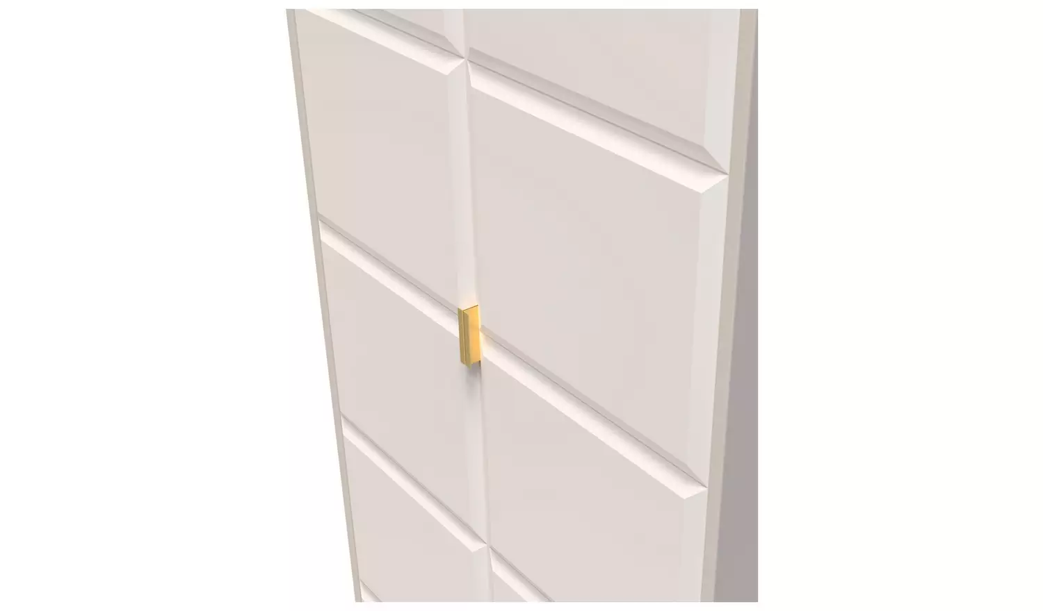 Livara Calvello 2 Door Wardrobe - Off White