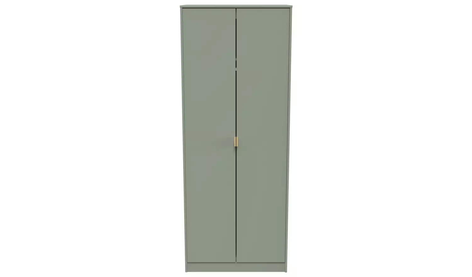 Livara Messina 2 Door Wardrobe - Green