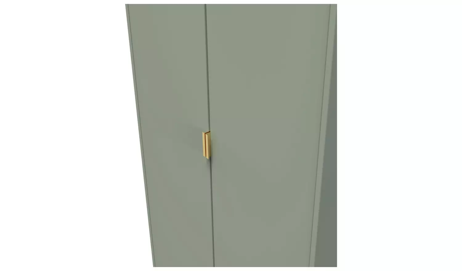 Livara Messina 2 Door Wardrobe - Green