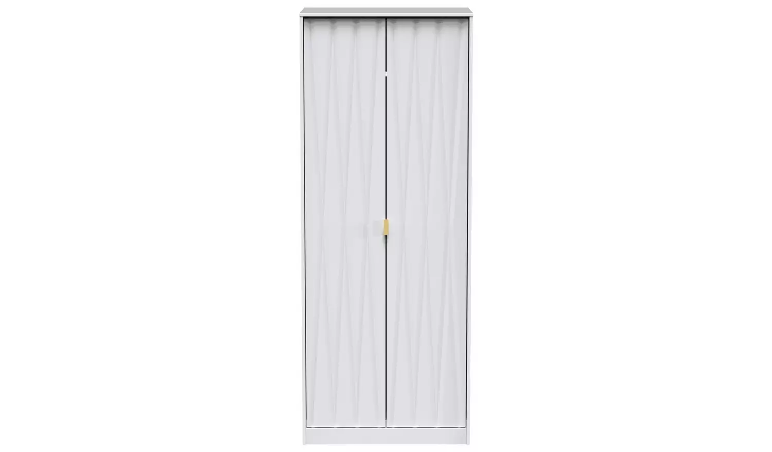 Shimmer 2 Door Wardrobe - White