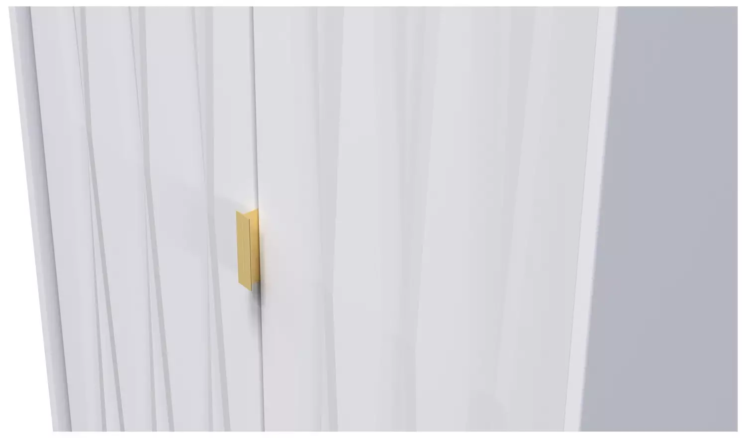 Shimmer 2 Door Wardrobe - White
