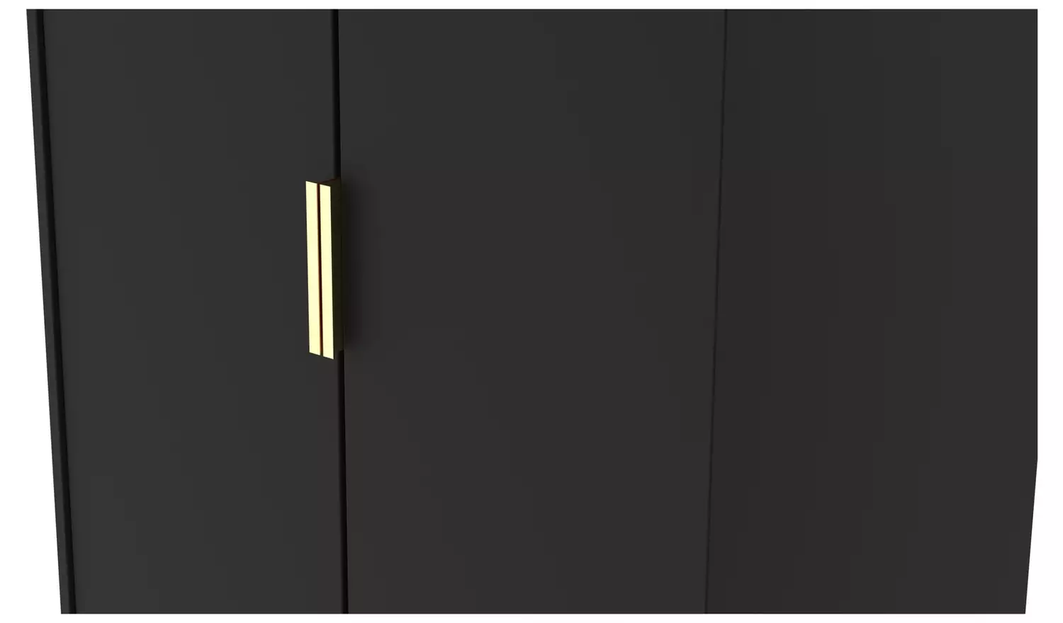 Livara Messina 2 Door Wardrobe - Black