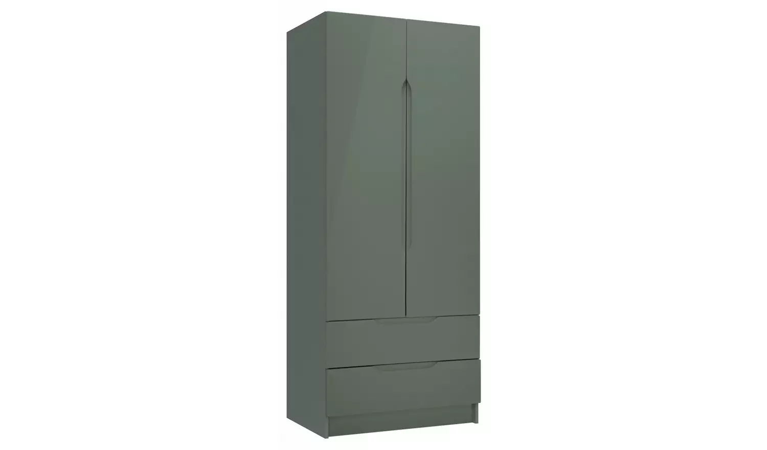 Legato 2 Door 2 Drawers Wardrobe - Green