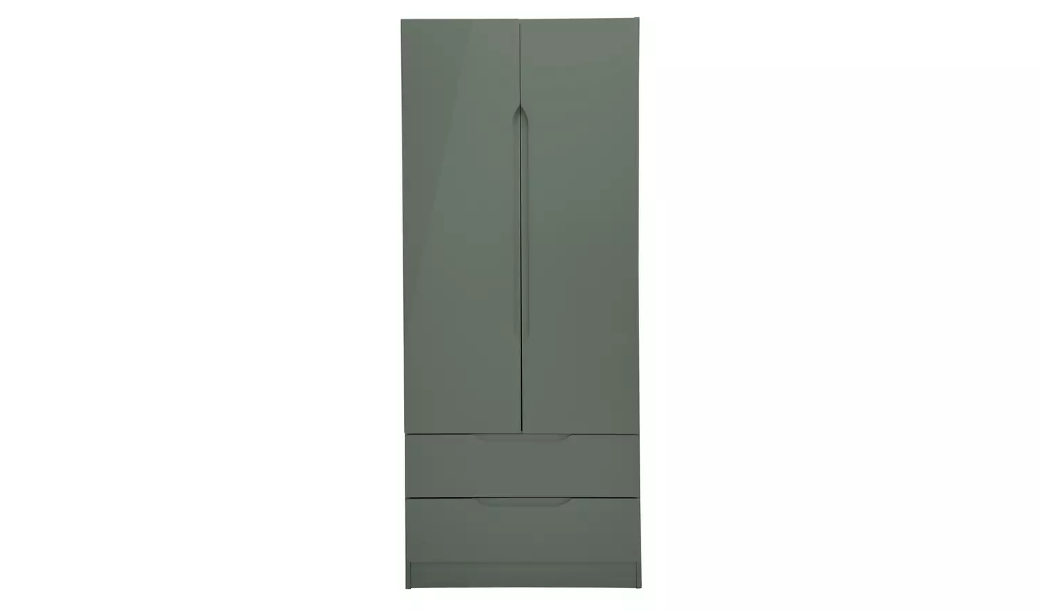 Legato 2 Door 2 Drawers Wardrobe - Green