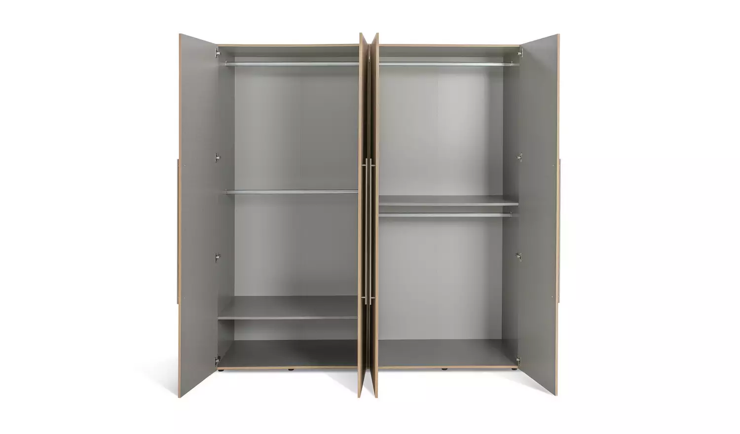 Habitat Atlas 4 Door Wardrobe - Oak