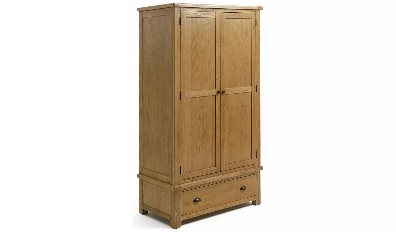 Argos Home Kent 2 Door 1 Drawer Wardrobe - Oak