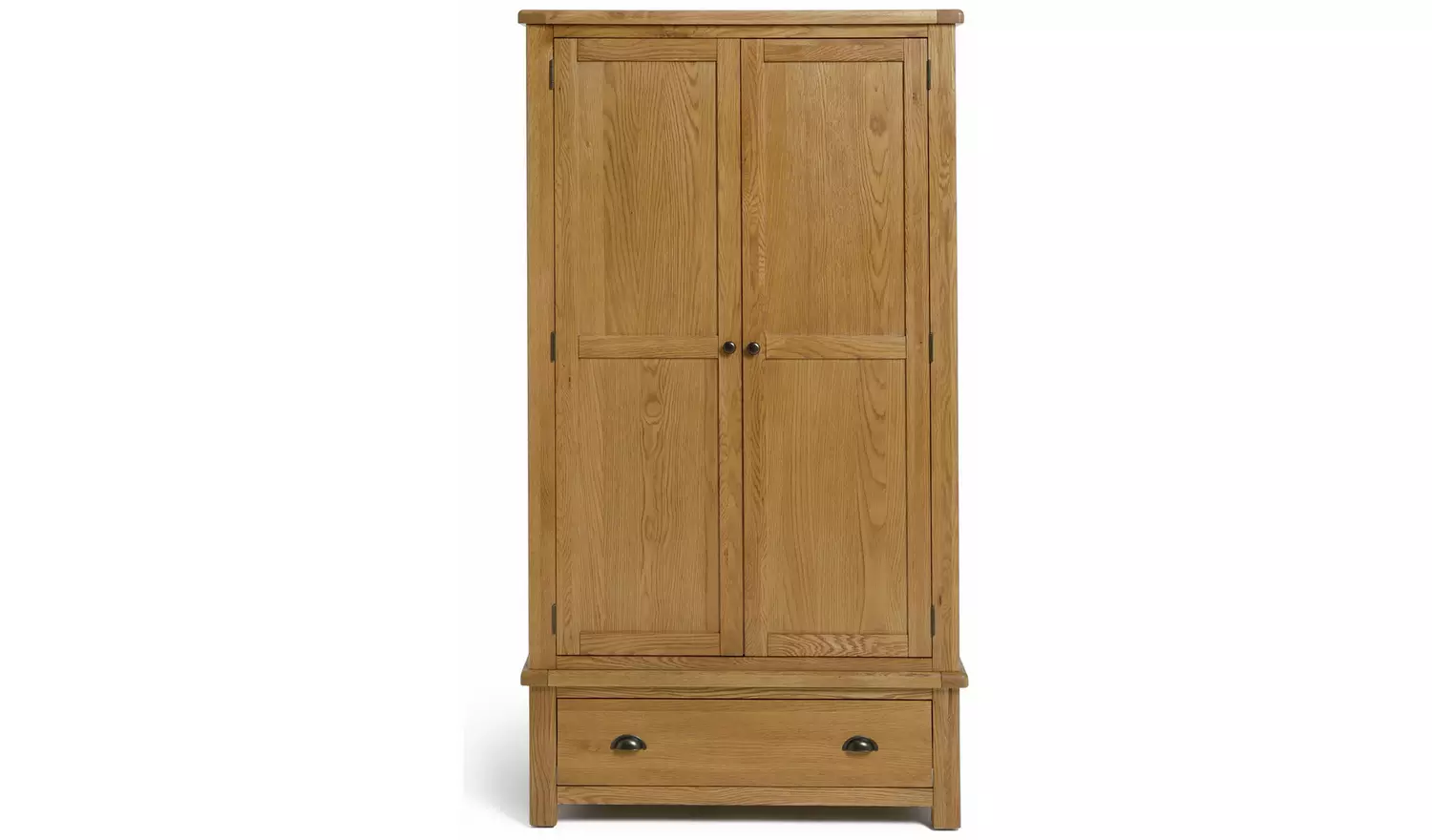 Argos Home Kent 2 Door 1 Drawer Wardrobe - Oak