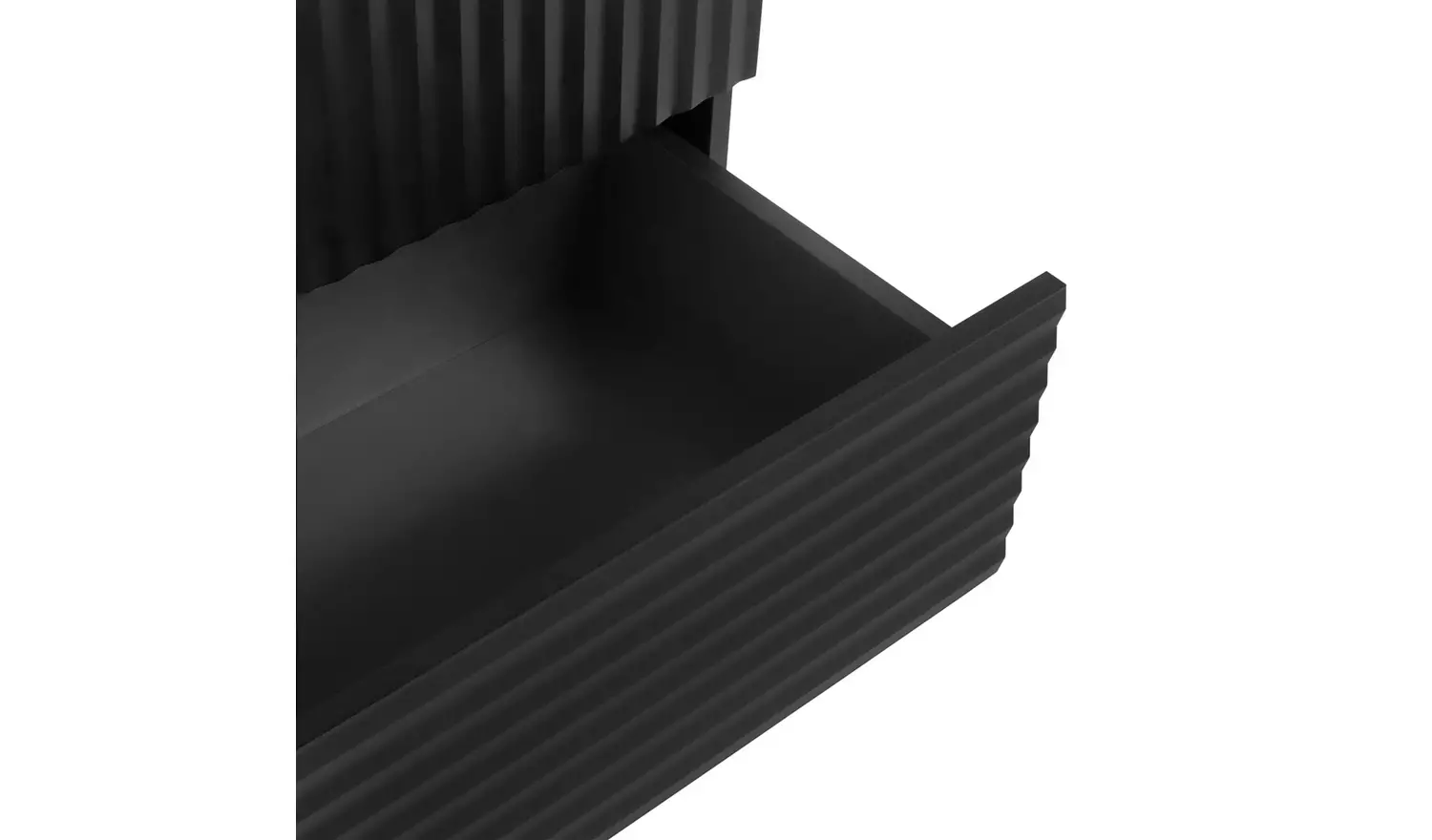 Habitat Cairo 2 Door 2 Drawer Wardrobe - Black