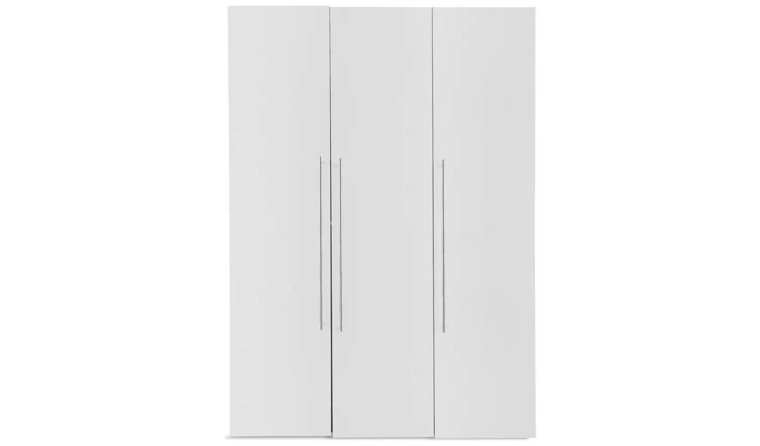 Habitat Atlas 3 Door Tall Wardrobe - White