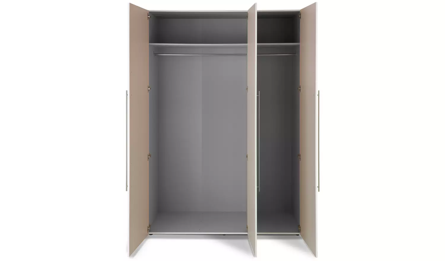 Habitat Atlas 3 Door Tall Wardrobe - White