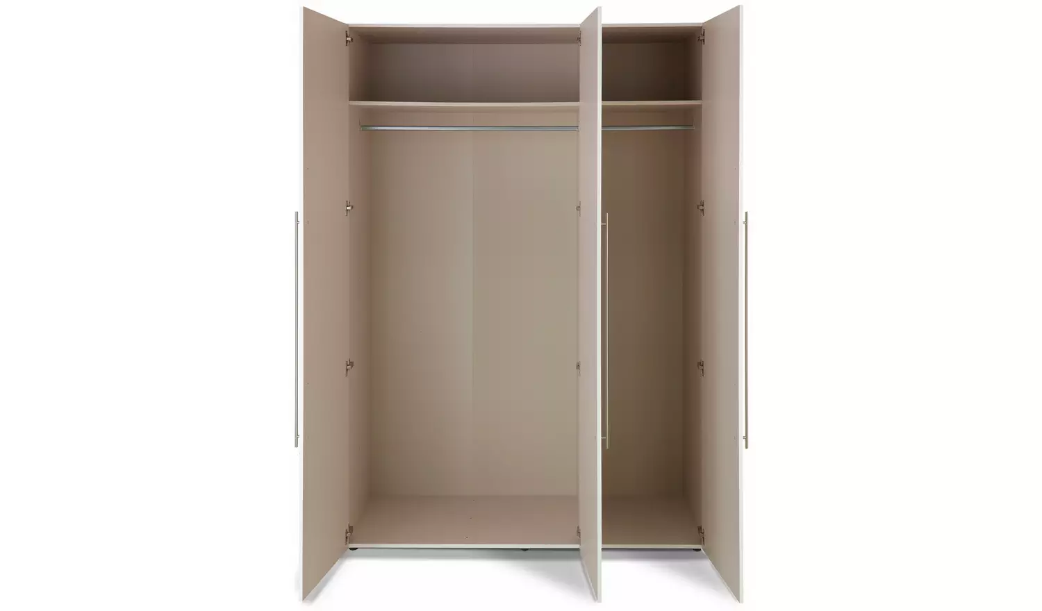 Habitat Atlas 3 Door Tall Wardrobe - White