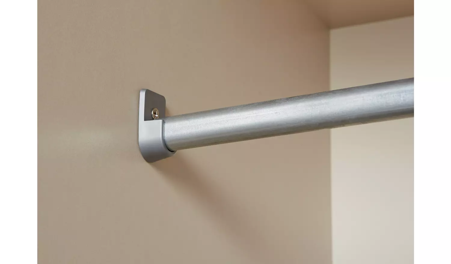 Habitat Atlas 1 Door Mirrored Tall Wardrobe - White