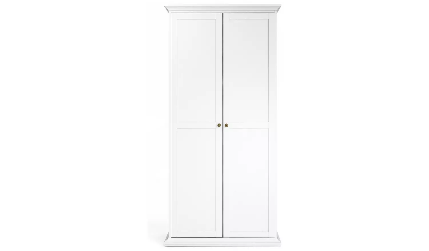 Tvilum Paris 2 Door Wardrobe - White