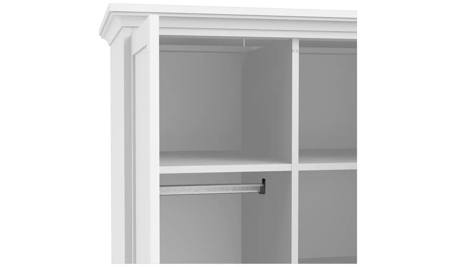 Tvilum Paris 2 Door Wardrobe - White