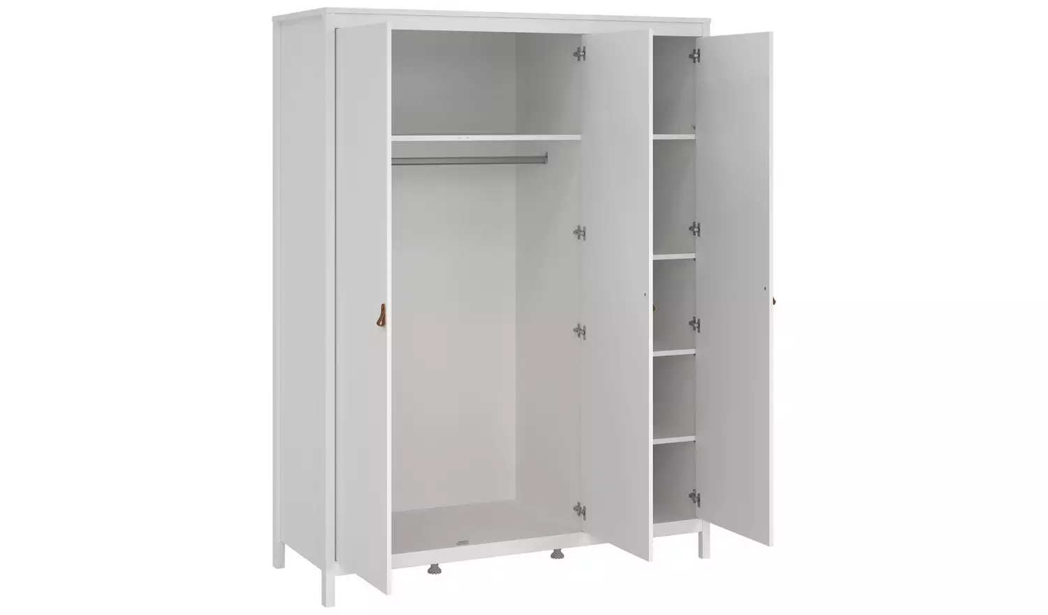 Tvilum Madrid 3 Door Wardrobe - White