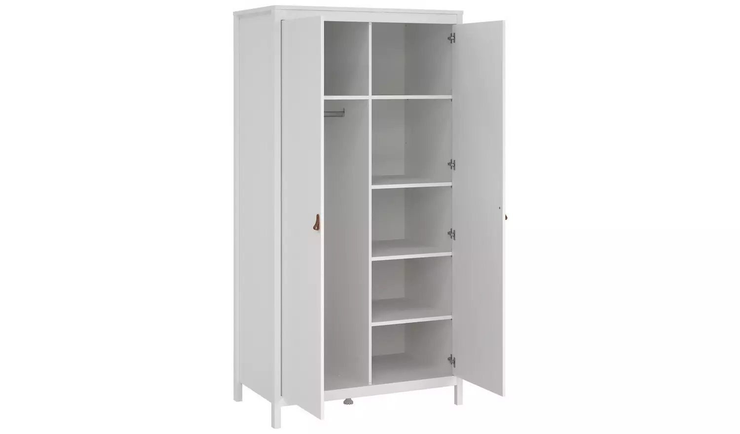 Tvilum Madrid 2 Door Wardrobe - White