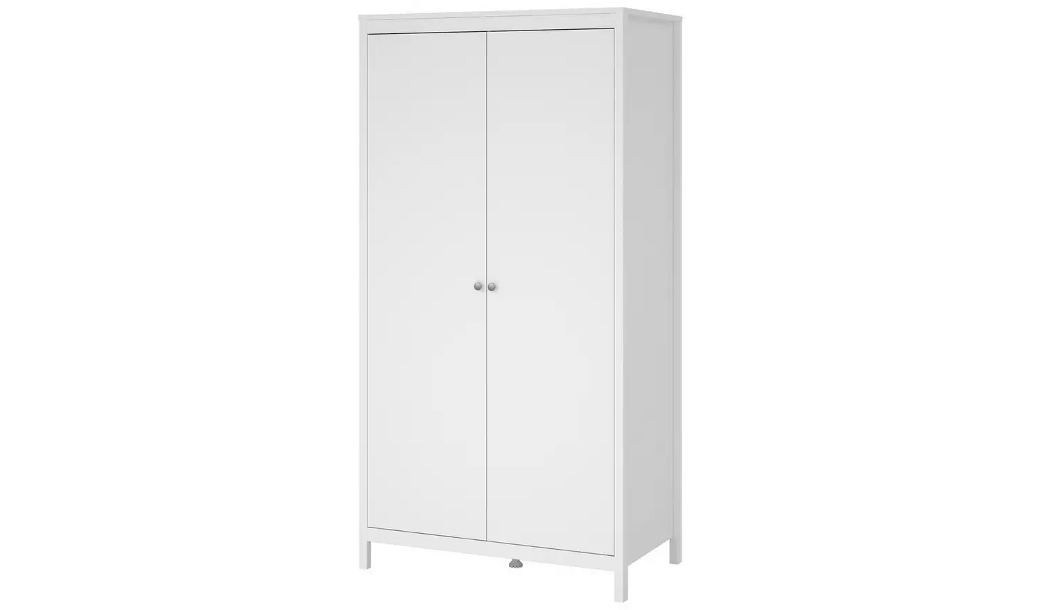 Tvilum Madrid 2 Door Wardrobe - White