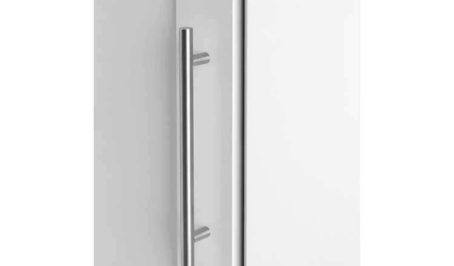 Habitat Munich Panelled Corner 1 Door Wardrobe - White