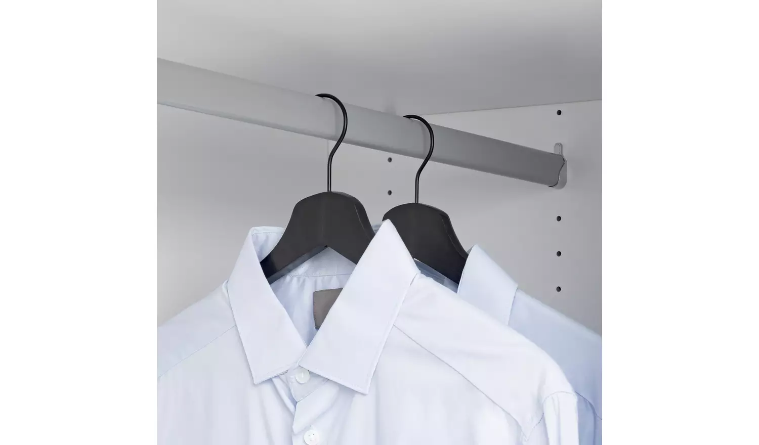 Habitat Munich Panelled Corner 1 Door Wardrobe - White