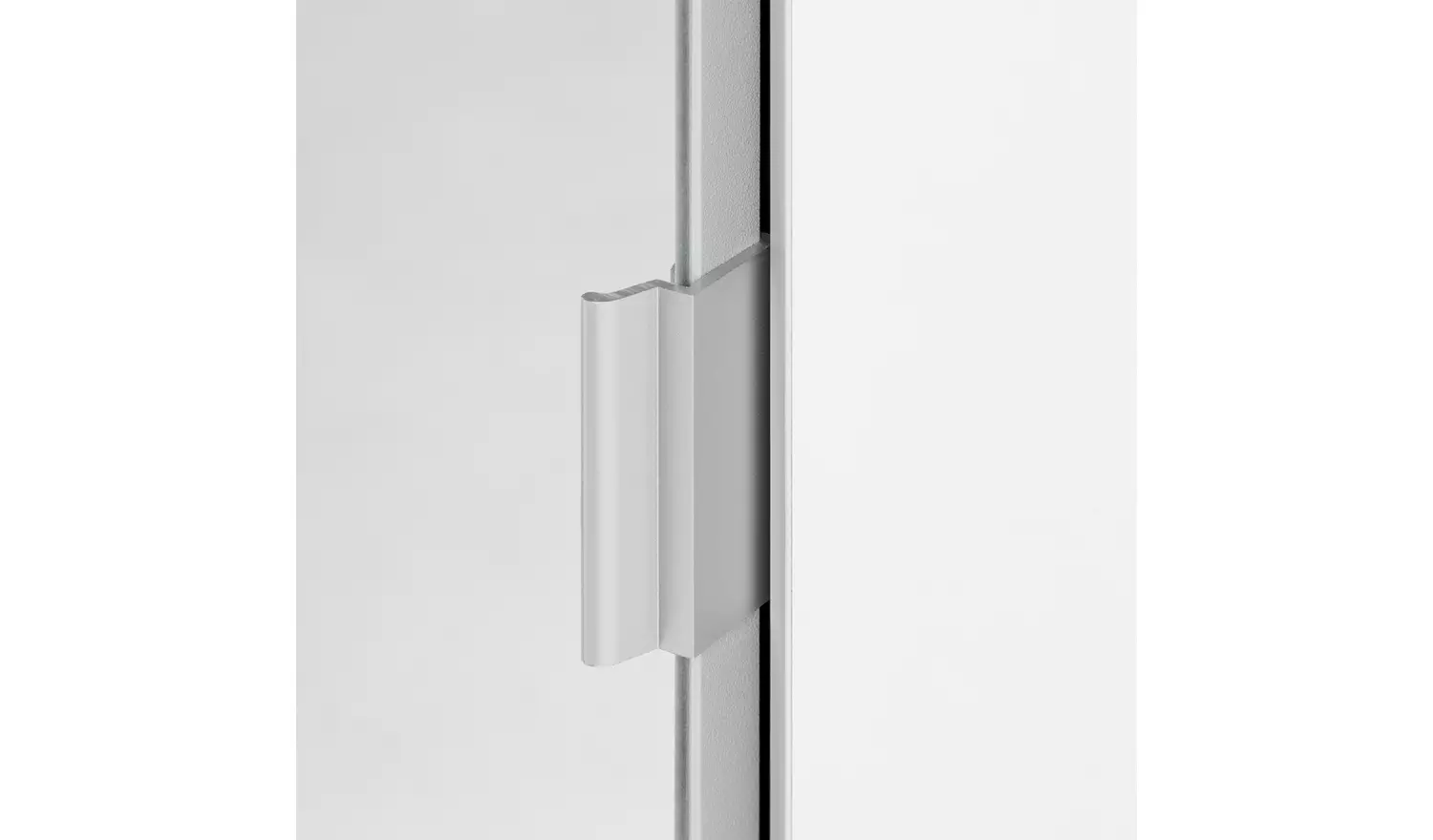 Habitat Munich Corner 1 Door Mirror Wardrobe - White