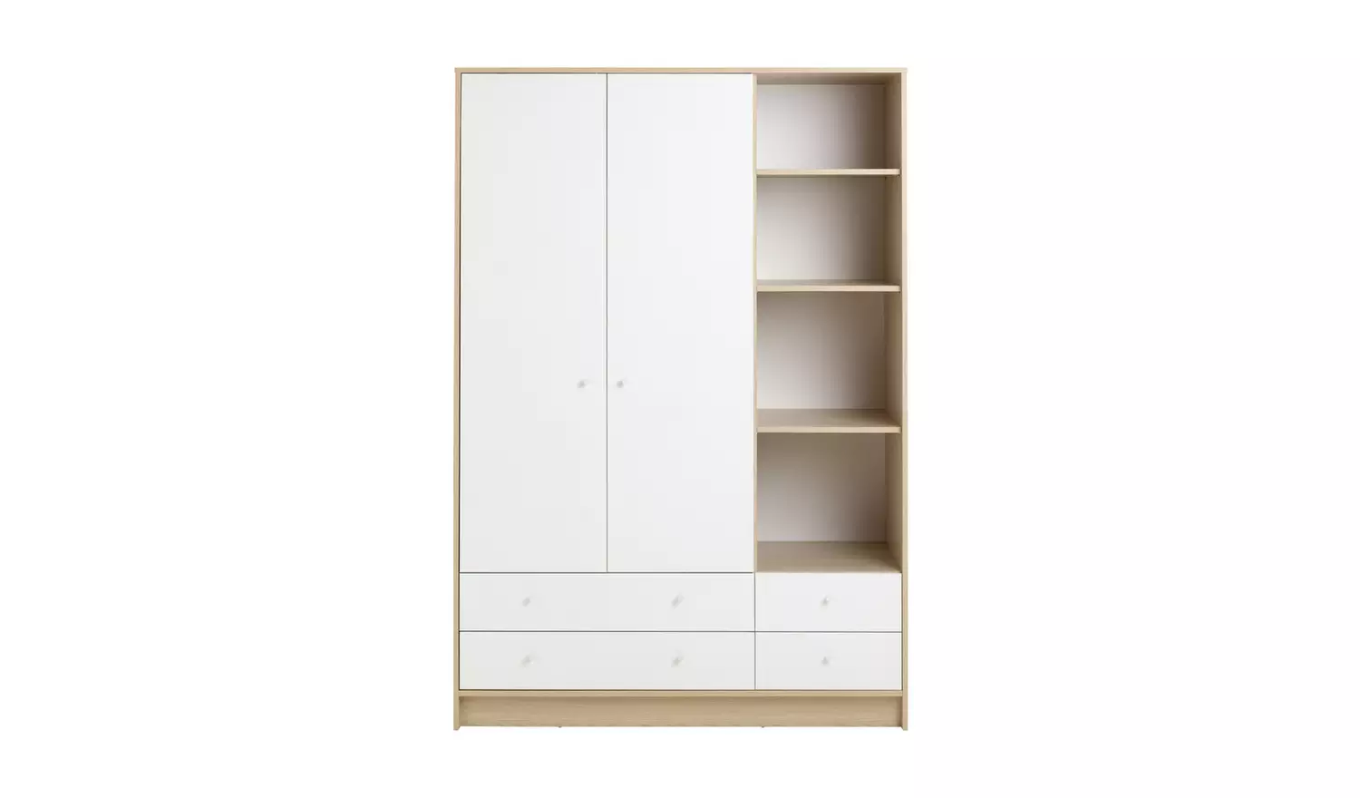 Argos Home Kids Malibu 2 Door 4 Drawer Wardrobe - White