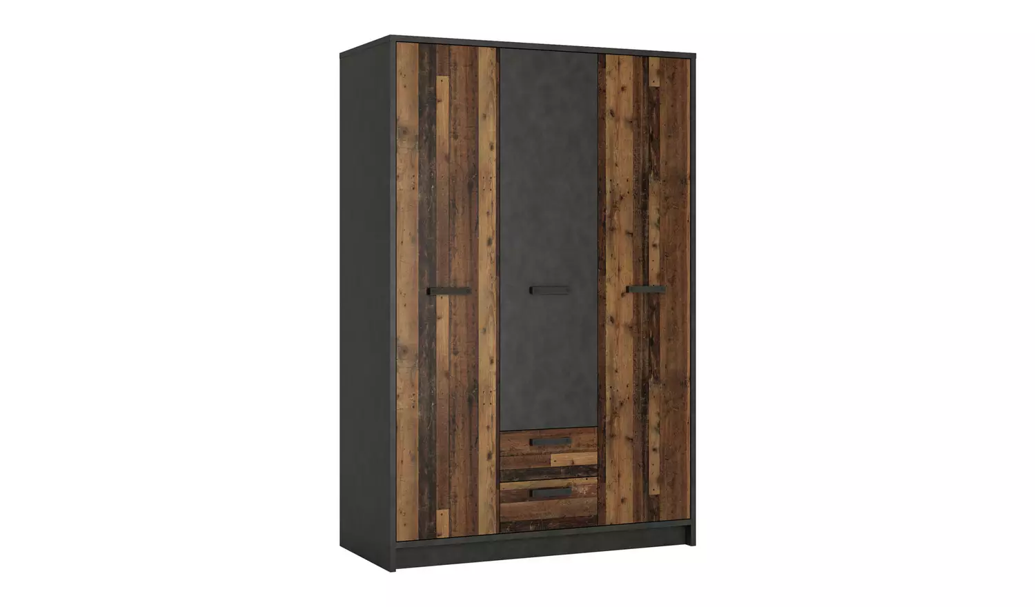 Nubi 3 Door 2 Drawer Wardrobe