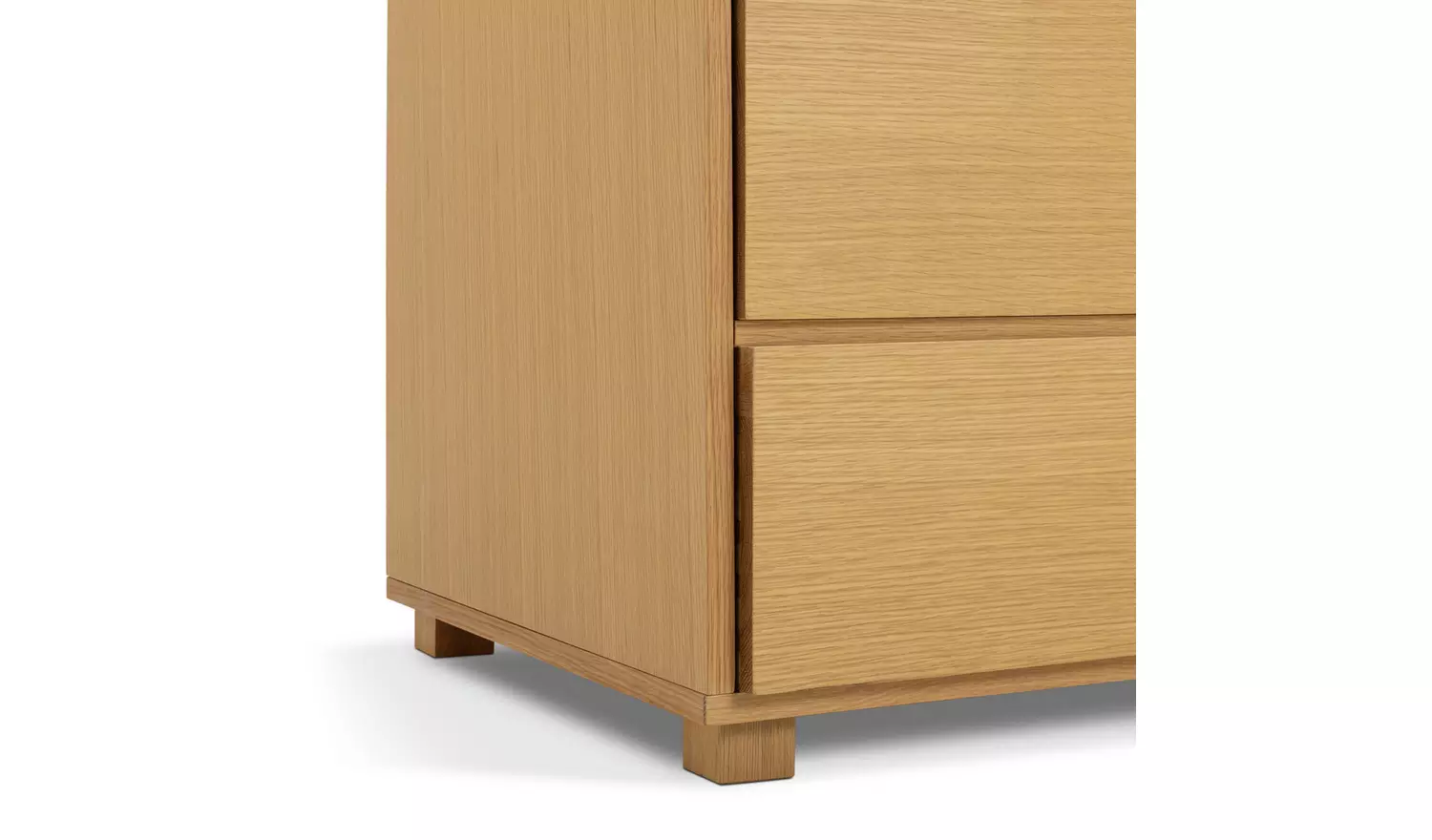 Habitat 60 Hana 2 Door 5 Drawer Wardrobe - Oak