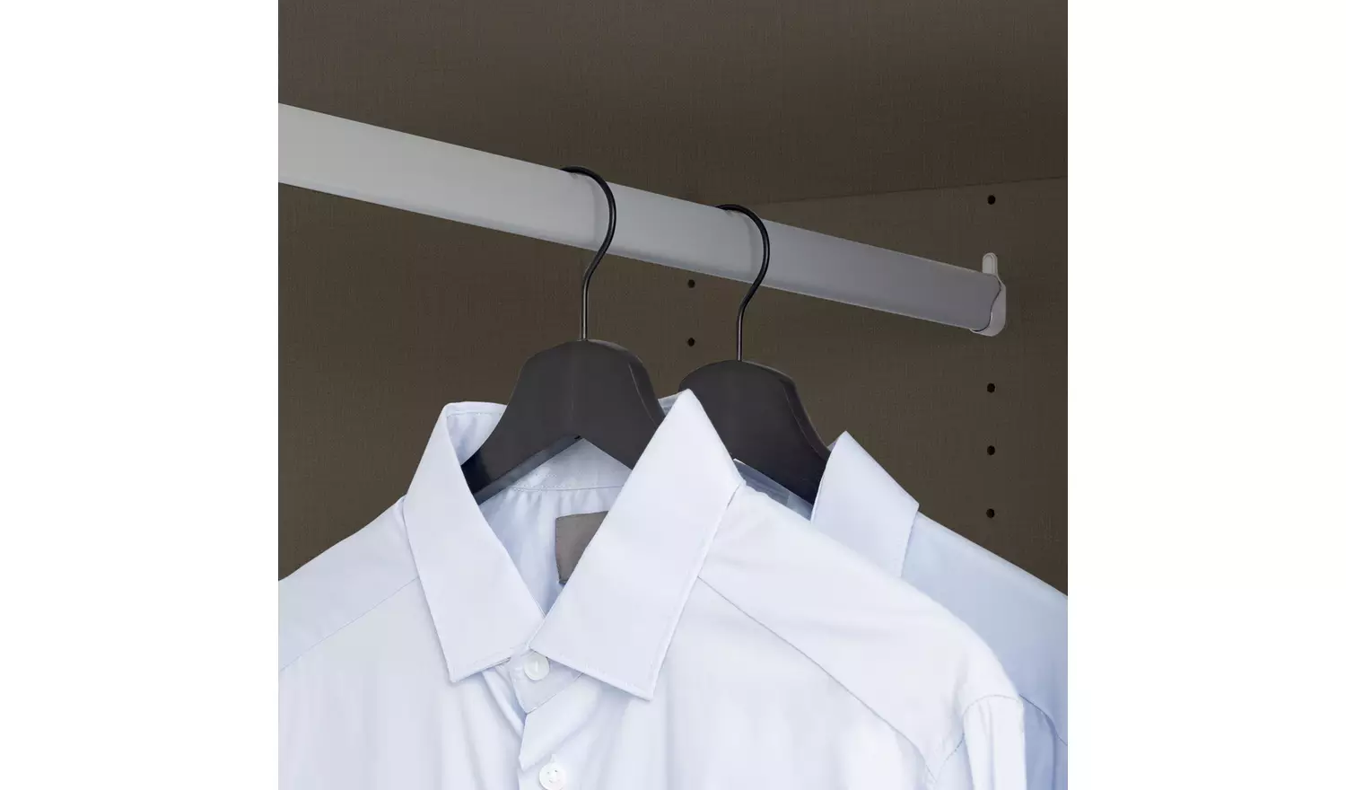 Habitat Munich Panelled Corner 1 Door Wardrobe - Anthracite