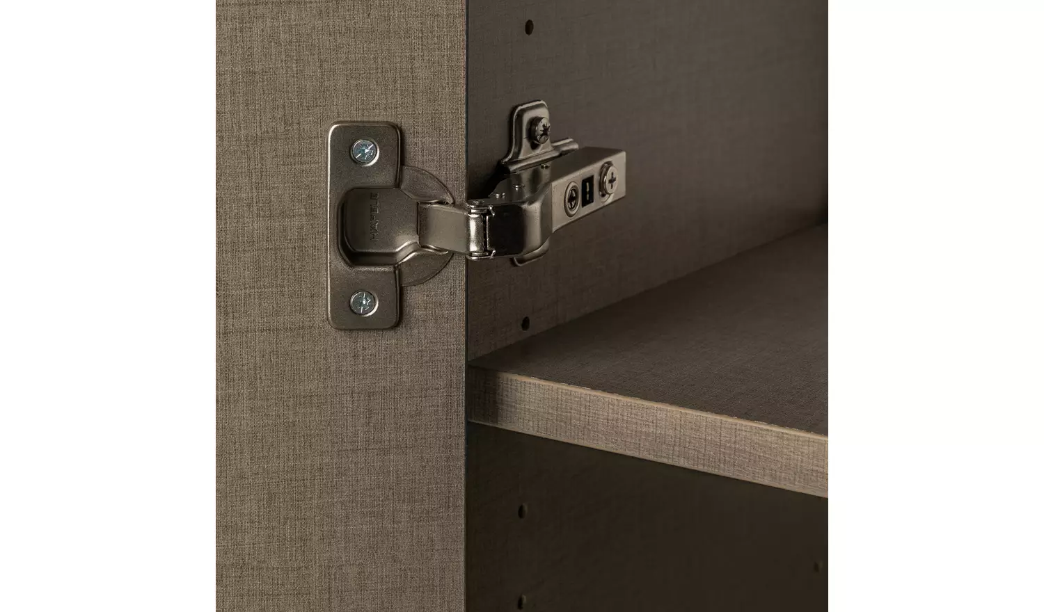 Habitat Munich Panelled Corner 3 Door Wardrobe - Anthracite