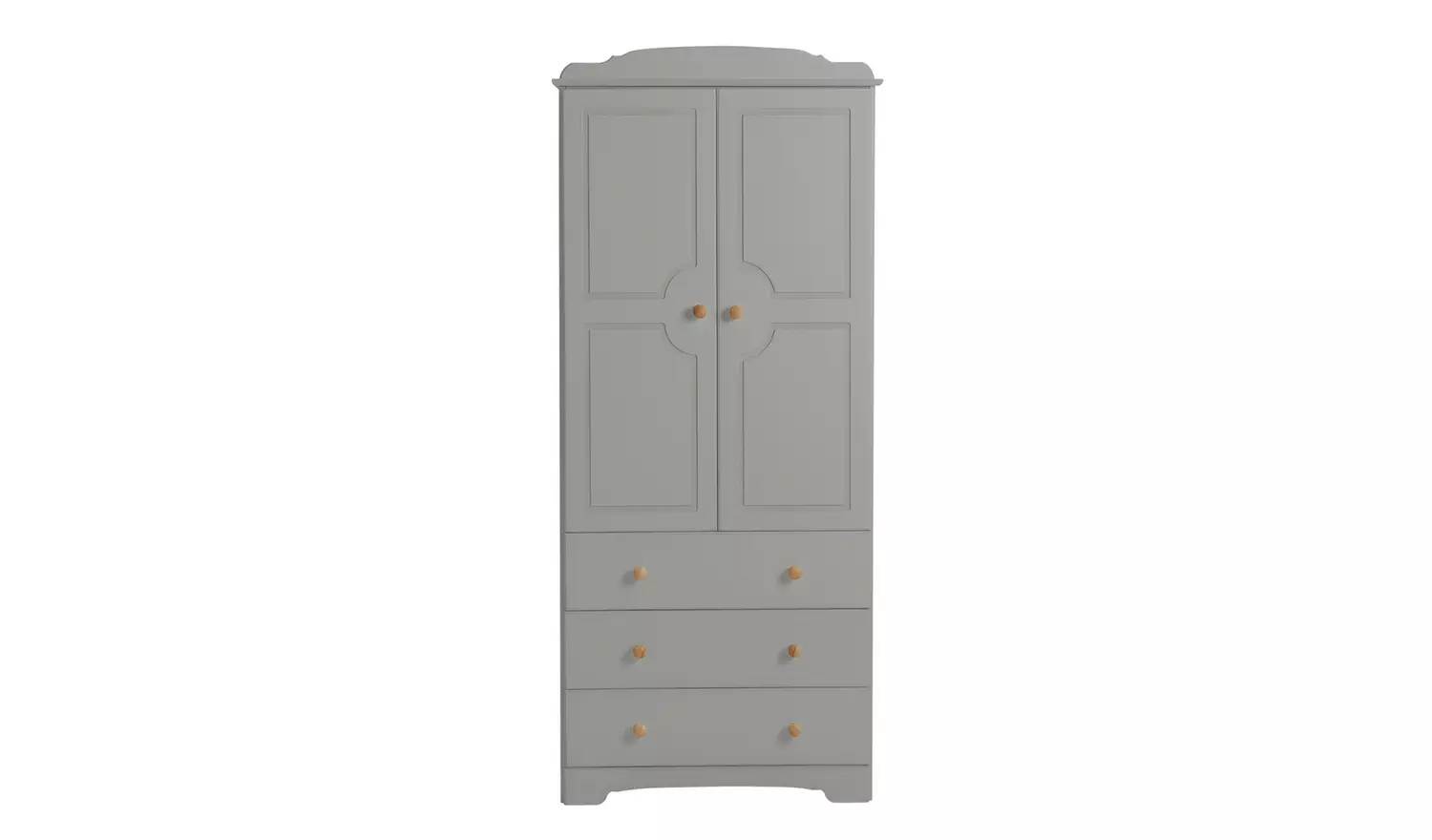 Argos Home Nordic 2 Door 3 Drawer Wardrobe - Grey