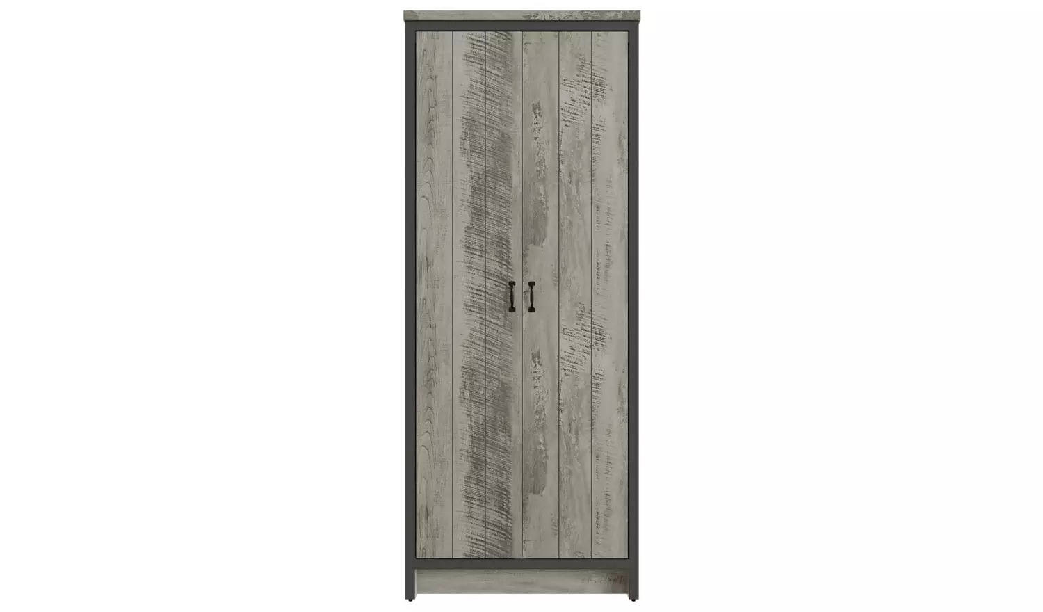 GFW Boston 2 Door Wardrobe - Grey
